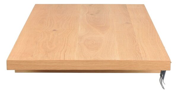 Piatto supplementare per tavolo da pranzo in rovere 135x50 cm Maddock - Rowico