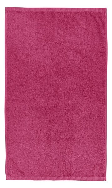 Asciugamano con asciugatura rapida e tipo terry rosa scuro in cotone 50x85 cm Quick Dry – Catherine Lansfield