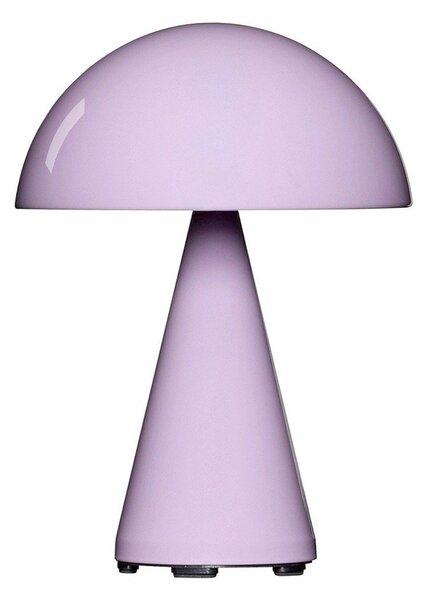 Lampada da tavolo dimmerabile a LED rosa chiaro (altezza 20 cm) Mush - Hübsch