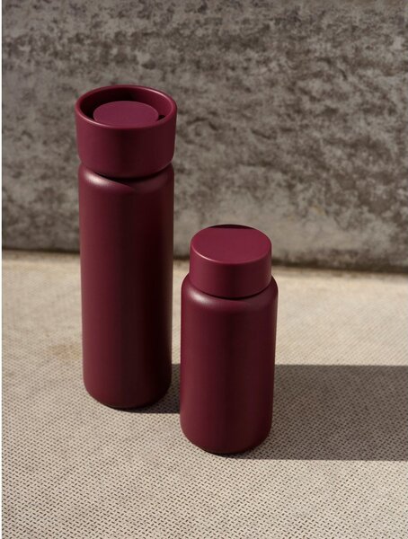 Tazza termica burgundy in acciaio inox 650 ml Singles – Zone
