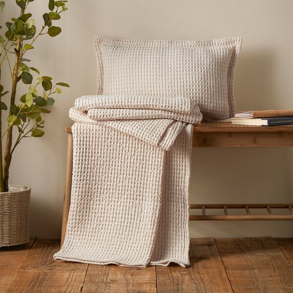 Cuscino decorativo in cotone 30x50 cm Jaipur Chunky Waffle – Pineapple Elephant