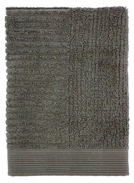 Asciugamano tipo terry color kaki in cotone 50x70 cm Classic – Zone