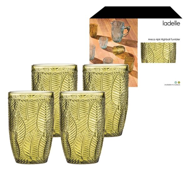 Set di bicchieri 4 pz 450 ml Areca – Ladelle