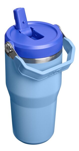 Borraccia termica blu in acciaio inox 600 ml IceFlow™ Flip Straw 2.0 Tumbler Blue Sky – Stanley