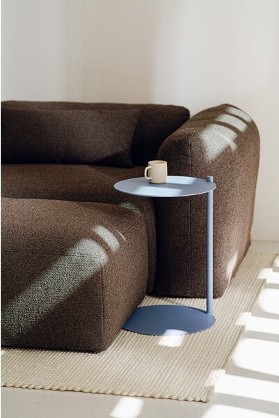 Tavolino rotondo in acciaio 41x40 cm Ande – noo.ma