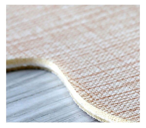 Set di tappetini per il bagno grigi/dorati 2 pz 60x100 cm – Foutastic