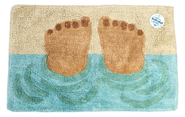 Tappetino per il bagno 50x80 cm Bathing Feet – Rex London