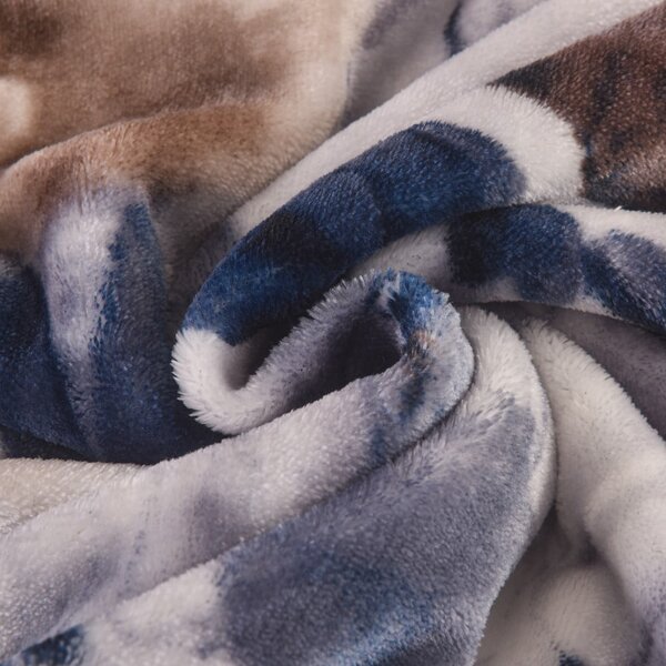 Set copripiumino e federa viola in micropile per letto singolo 140x200 cm Riana – My House