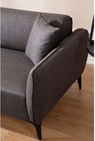 Divano angolare grigio scuro , angolo sinistro - Belissimo - Balcab Home