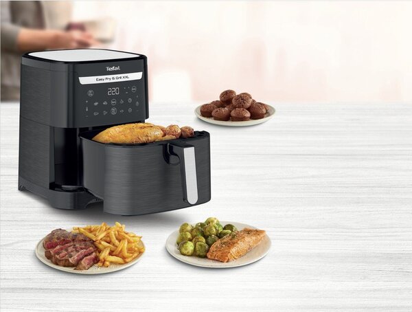 Friggitrice ad aria nera Easy Fry & Grill XXL EY801815 – Tefal