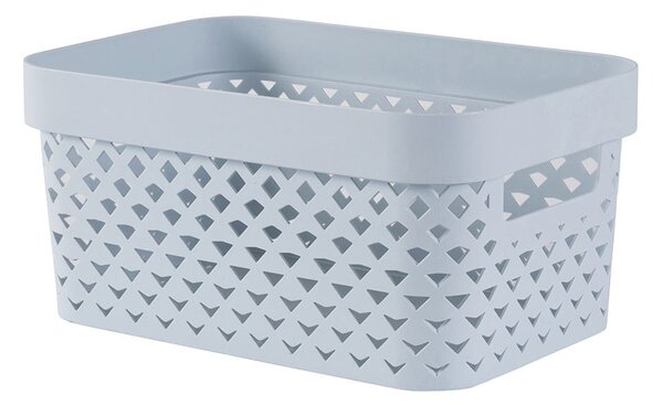 Scatola azzurra in plastica 26x17,5x12 cm Pure – Curver