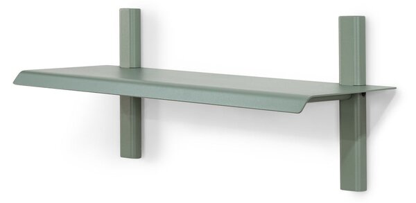 Mensola verde polveroso in metallo 60 cm Hola – Spinder Design
