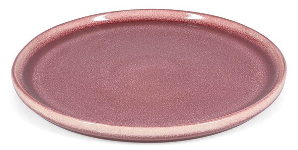 Piatto burgundy in gres ø 22 cm Duna – ONA