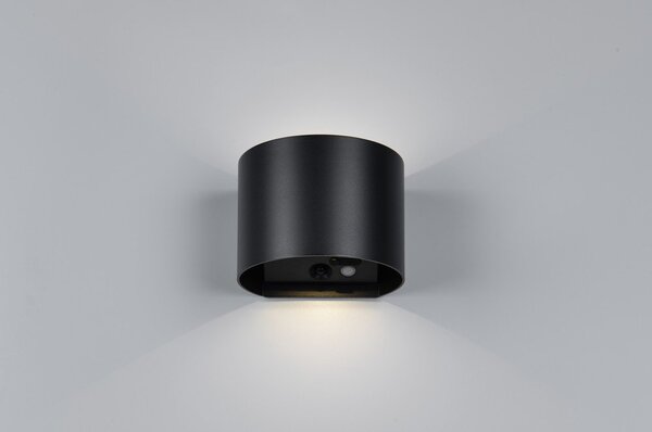 Illuminazione esterna LED con ricarica USB con sensore di movimento da parete (altezza totale 10 cm) Genie – Reality