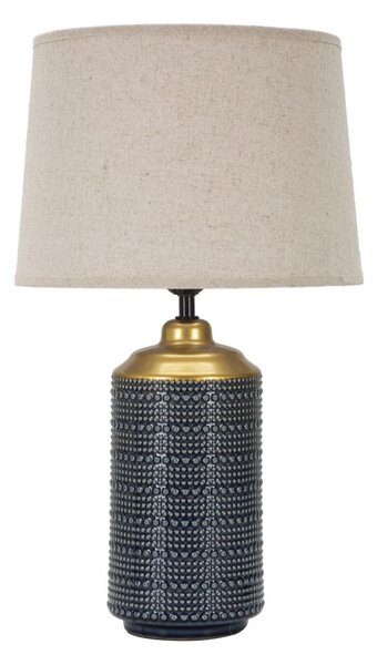 Lampada da Tavolo Point dark 28x47x28 cm in Ceramica Multicolor