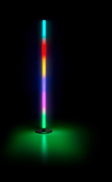 Lampada da terra LED nera (altezza totale 110 cm) Tendo – Reality
