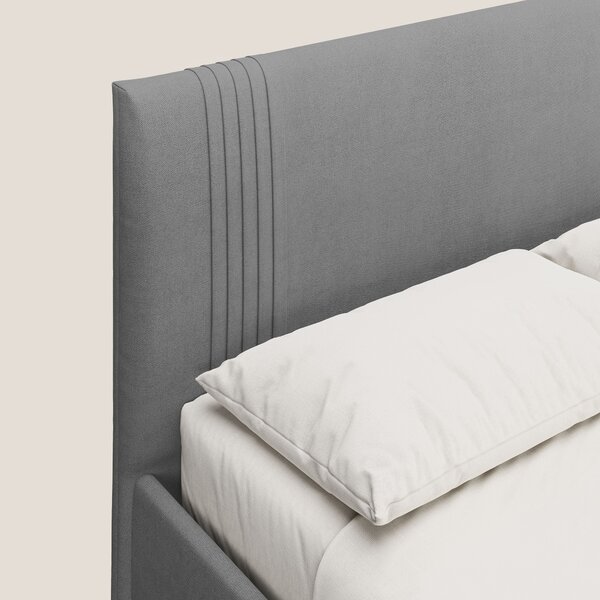 Yvonne letto contenitore in morbido tessuto impermeabile T02 grigio