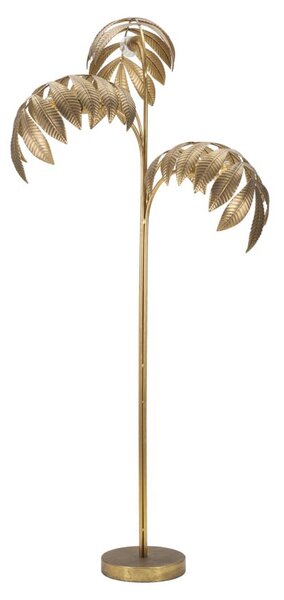 Lampada da Terra Leaf 68x164x68 cm in Ferro Oro