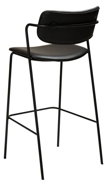 Sgabello da bar in similpelle nera, altezza 107 cm Zed - DAN-FORM Denmark