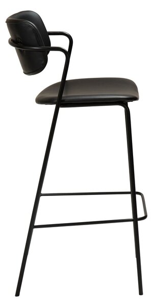 Sgabello da bar in similpelle nera, altezza 107 cm Zed - DAN-FORM Denmark