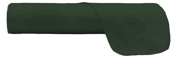 Lenzuolo Sopra Singolo in Cotone Tinta Unita Verde Oliva
