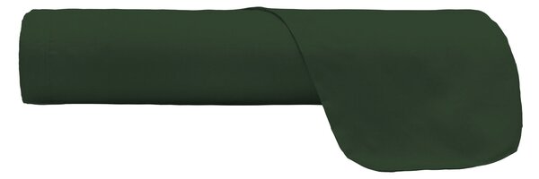 Lenzuolo Sopra Singolo in Cotone Tinta Unita Verde Oliva