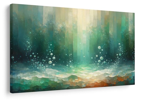 Quadro su tela – Bagliore sottomarino dei sogni