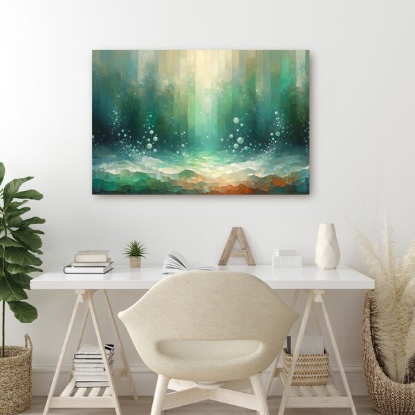Quadro su tela – Bagliore sottomarino dei sogni
