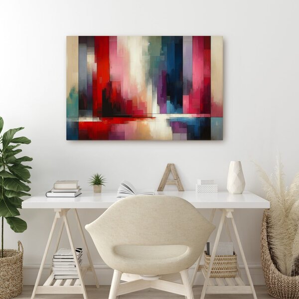 Quadro su tela – Armonia di colori nella nebbia