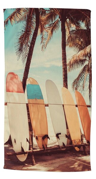 Telo mare in velluto 100x180 cm Vintage Surf – Good Morning