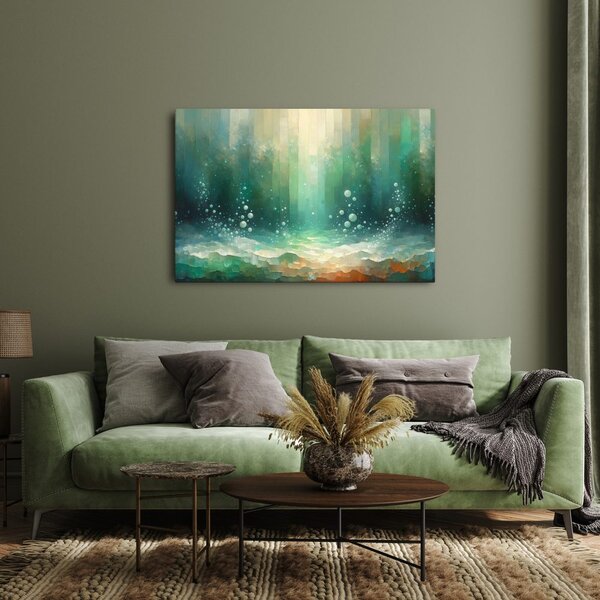 Quadro su tela – Bagliore sottomarino dei sogni
