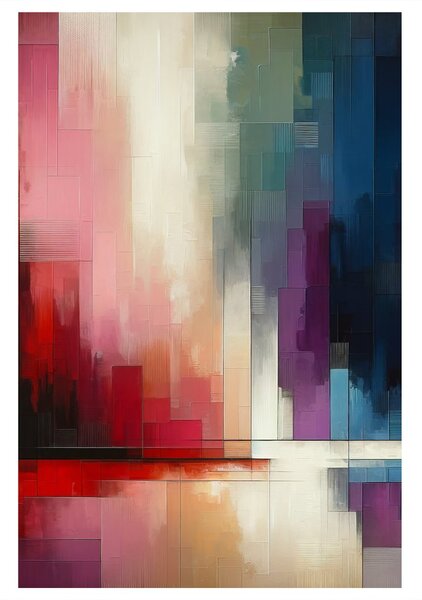 Quadro su tela – Sogno urbano astratto