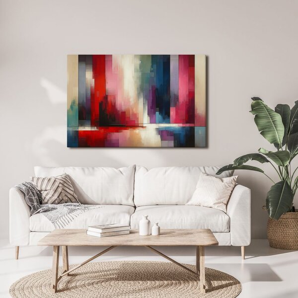Quadro su tela – Armonia di colori nella nebbia