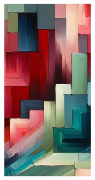 Quadro su tela – Composizione moderna di colori