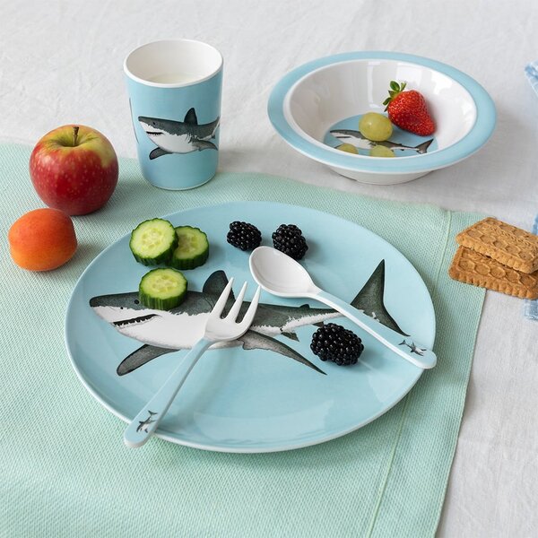 Set da pranzo per bambini 5 pz Sharks – Rex London