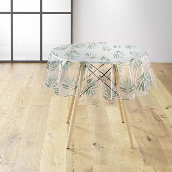 Tovaglia adatta per pulizia con panno umido ø 140 cm Verdalis – douceur d'intérieur