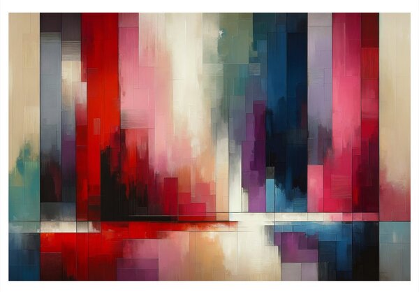 Quadro su tela – Armonia di colori nella nebbia