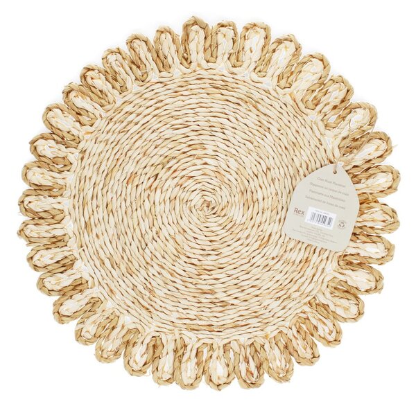 Tovaglietta in corteccia di mais ø 38 cm Corn Husk – Rex London