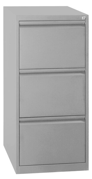 Classificatore 3 Cassetti 46x62x101,2 cm in Metallo Grigio