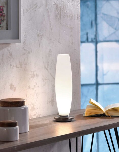 Paul Neuhaus 4027-55 Tyra Lampada da tavolo a LED + dimmer graduale 3W 3000K
