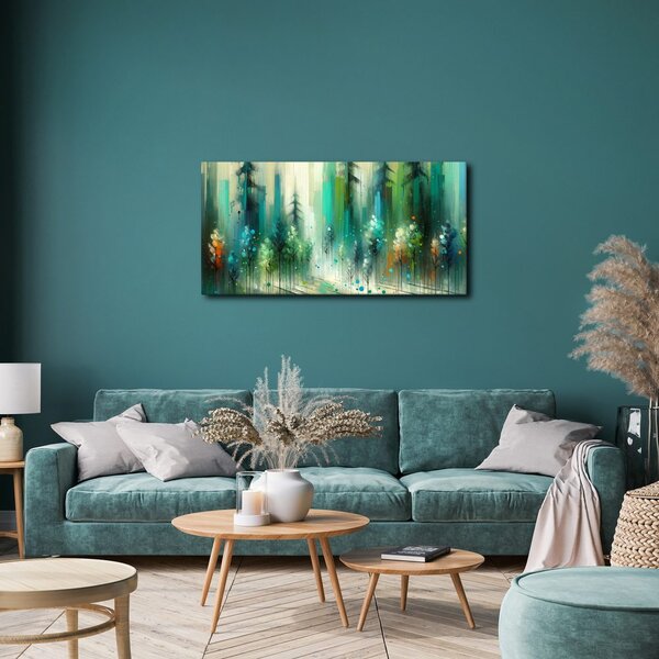 Quadro su tela – Mistero del boschetto verde