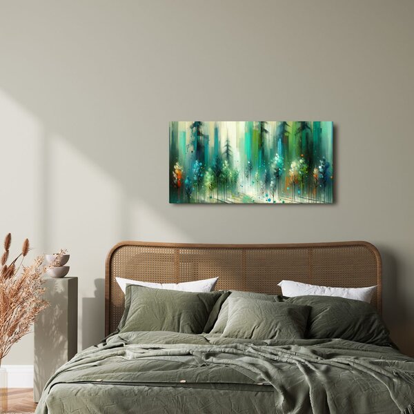 Quadro su tela – Mistero del boschetto verde