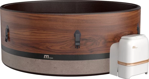 Vasca Idromassaggio da Esterno Spa Riscaldata 173x173x65 cm 6 Posti Wi-Fi Duet Diva Smart