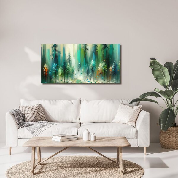 Quadro su tela – Mistero del boschetto verde