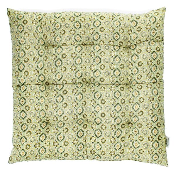 Cuscino per sedia in cotone 37x37 cm Blockprint – Rex London