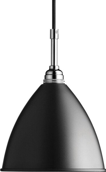 Gubi Bestlite BL9 lampada a sospensione piccola in nero/cromo – Design di Robert Dudley Best