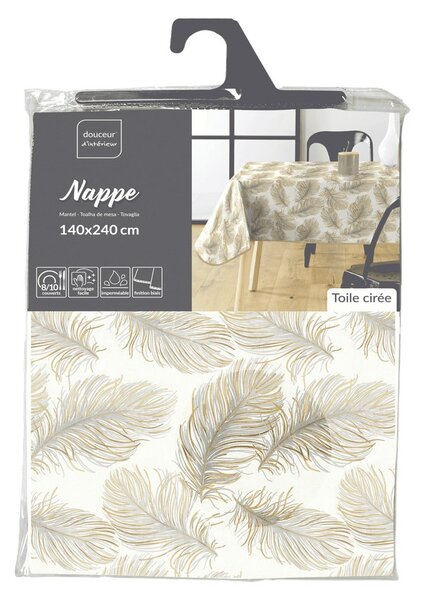 Tovaglia adatta per pulizia con panno umido 140x240 cm Plumina – douceur d'intérieur