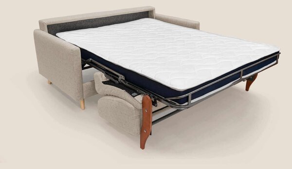 Edgar divano letto matrimoniale in tessuto felis impermeabile T03 beig