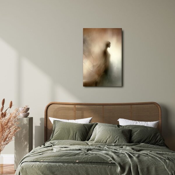 Quadro su tela – Figura eterea nella luce