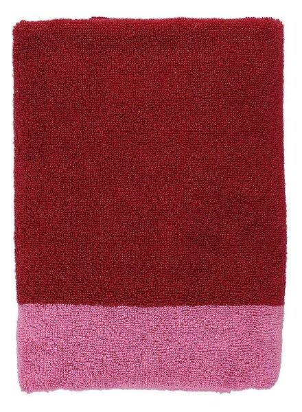 Set di asciugamani tipo terry rosa in cotone 2 pz 50x100 cm Pixie – ONA